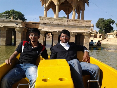 Boating With Brother - M. Ganesh Sai
